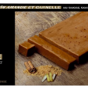 turron amande cannelle bio nature de la mini entreprise du lycée Sainte Philomene